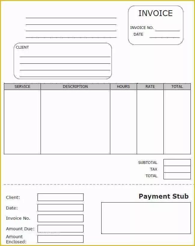 Free Check Stub Template Of 5 Paycheck Stubs Templates Free