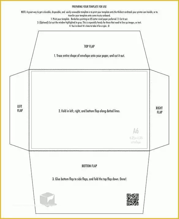 Free Envelope Printing Template Downloads Of 4×6 Envelope Templates 9
