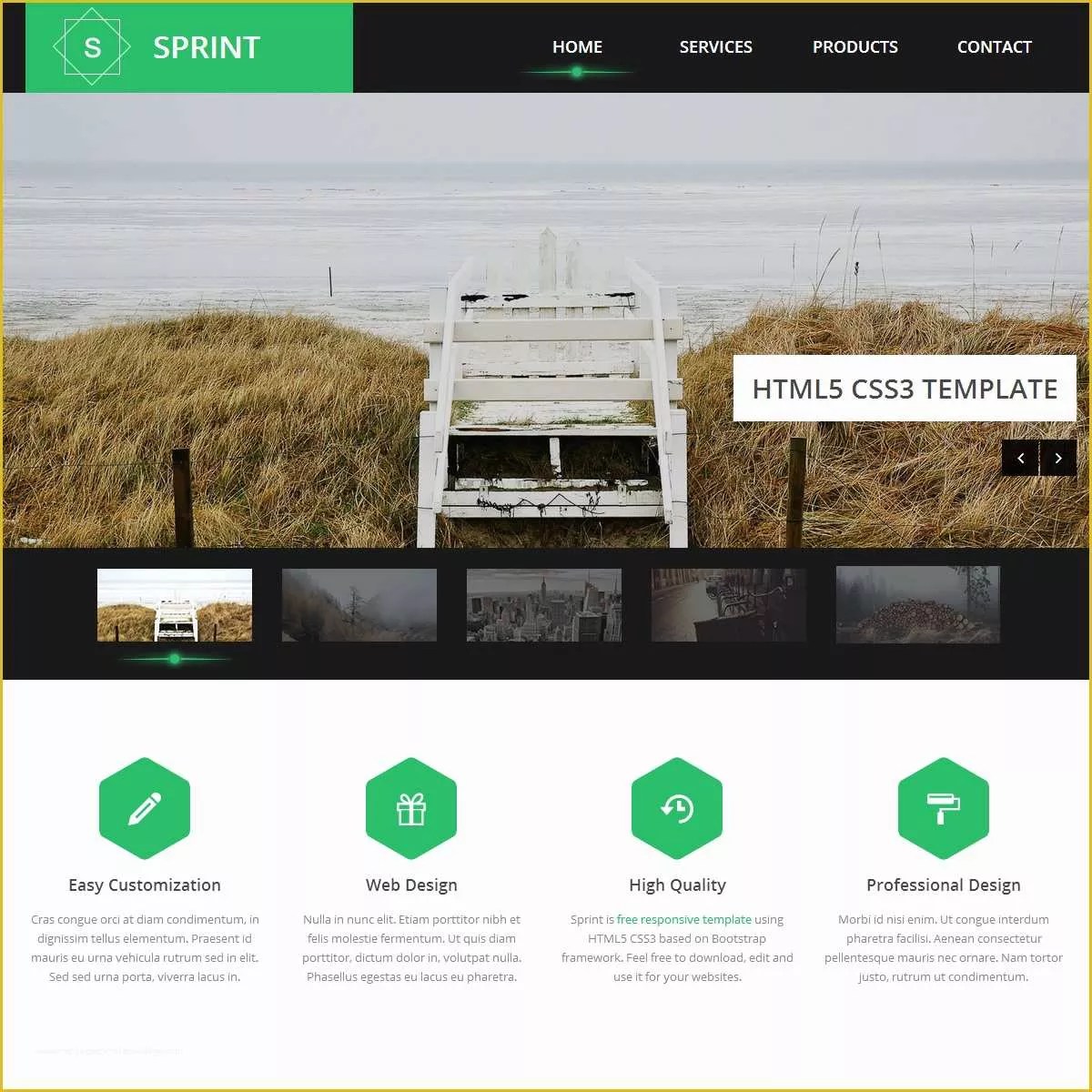 Free site Templates HTML5 Of 10 Best Free site HTML5 Templates