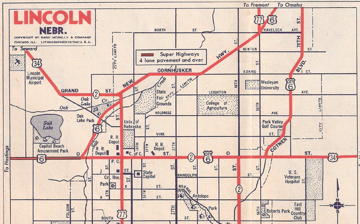Street Map Of Lincoln Ne Lincoln Nebraska Ne Profile Population Maps Real Autos Post