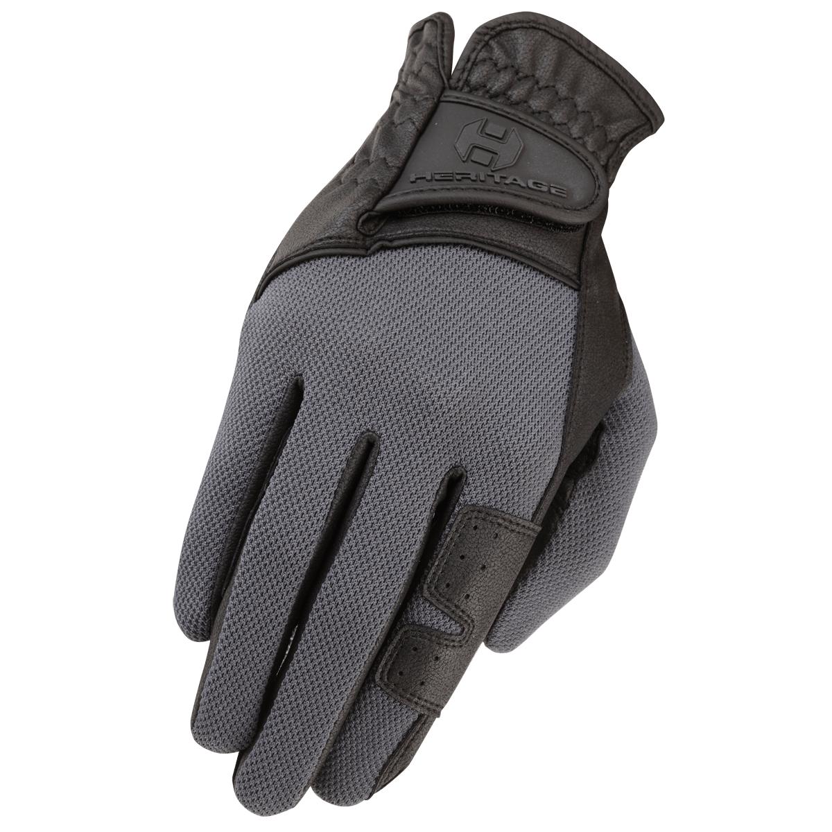 Heritage Gloves Cross Country Glove Black/Grey