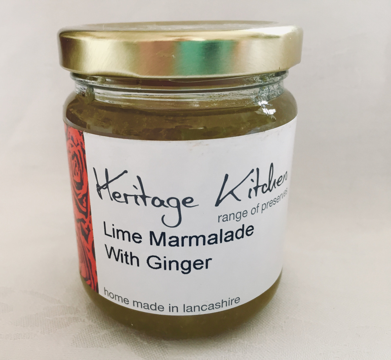 Lime Marmalade with Ginger Heritage Kitchen Range of Preserves