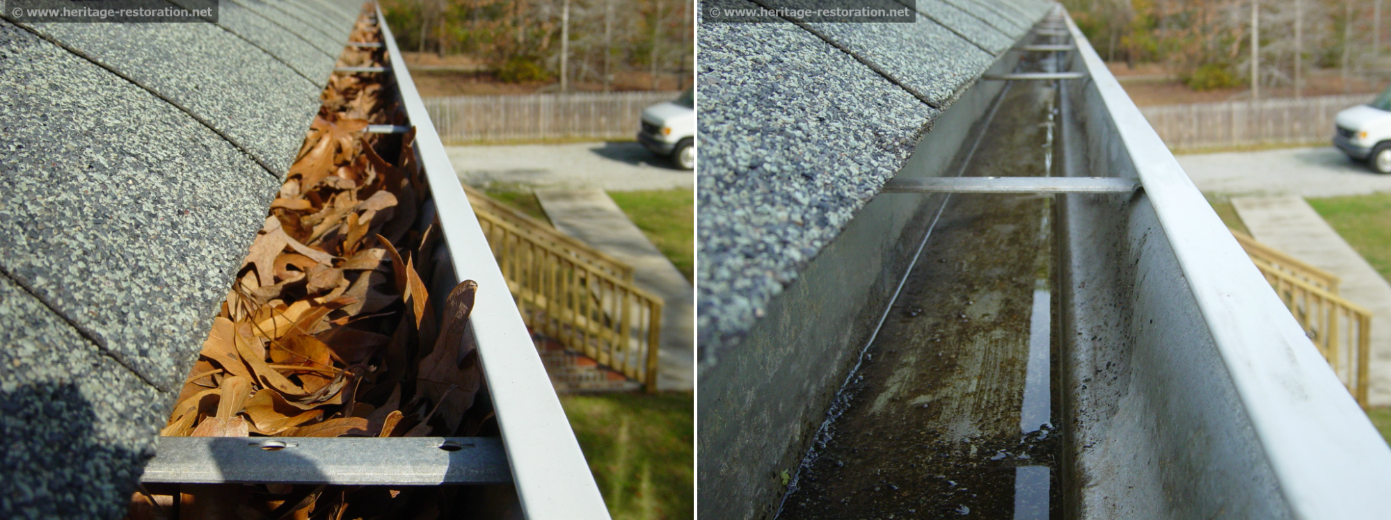 Gutter Cleaning Jacksonville NC 910.548.8785 Heritage Pressure
