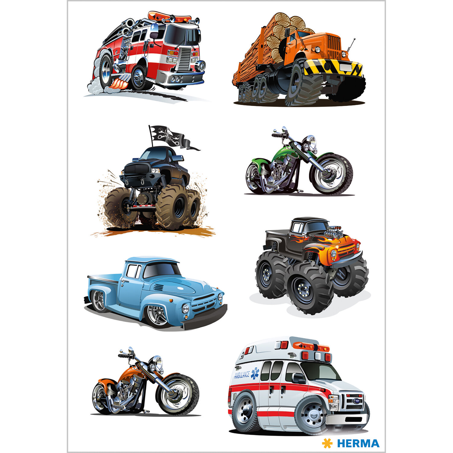 Sticker American Cars
