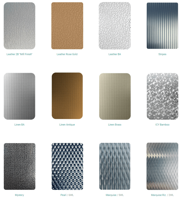 Do you know the process of stainless steel embossing sheet？