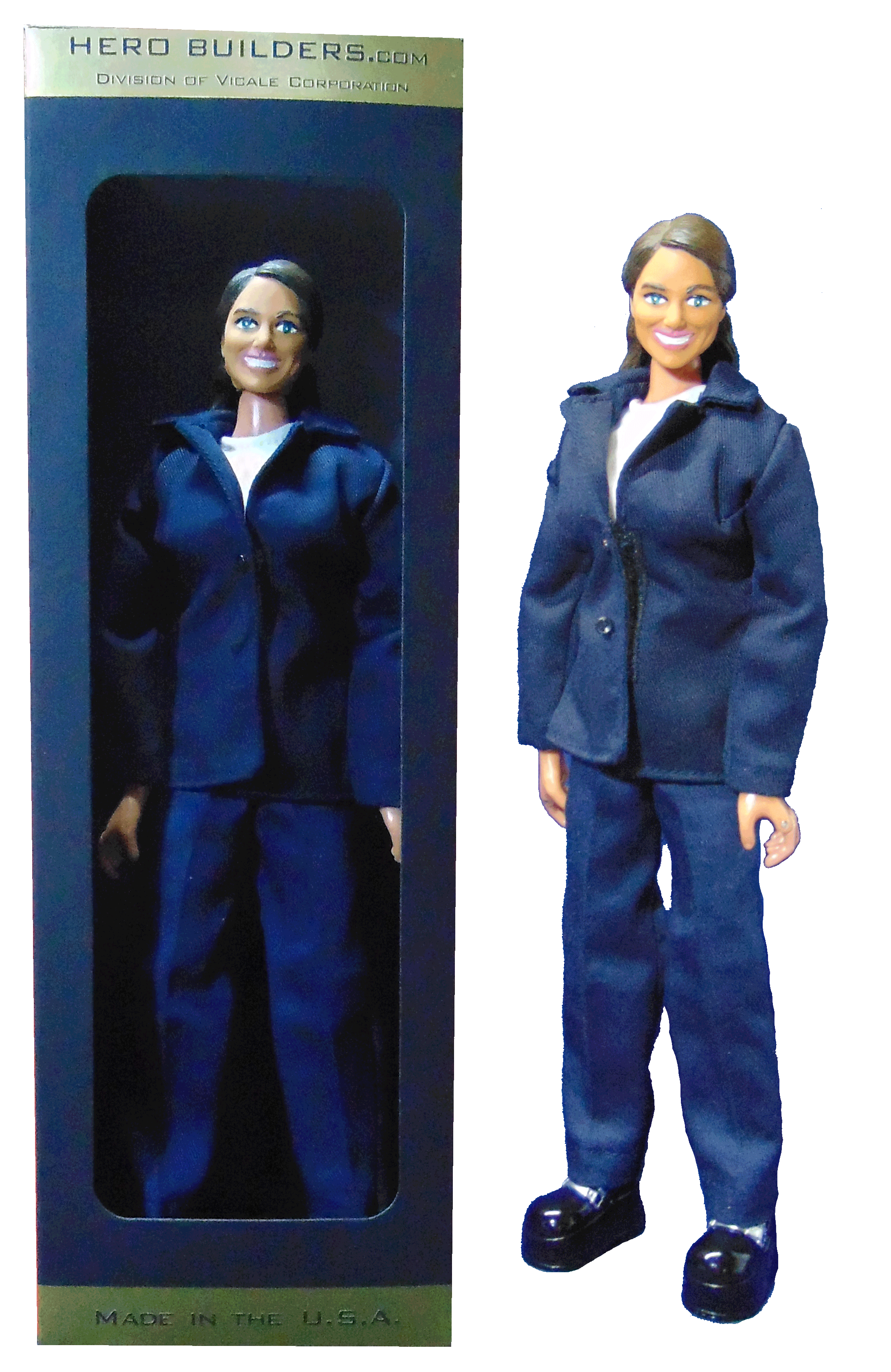 FEMALE CUSTOM ACTION FIGURE • HEROBUILDERS®