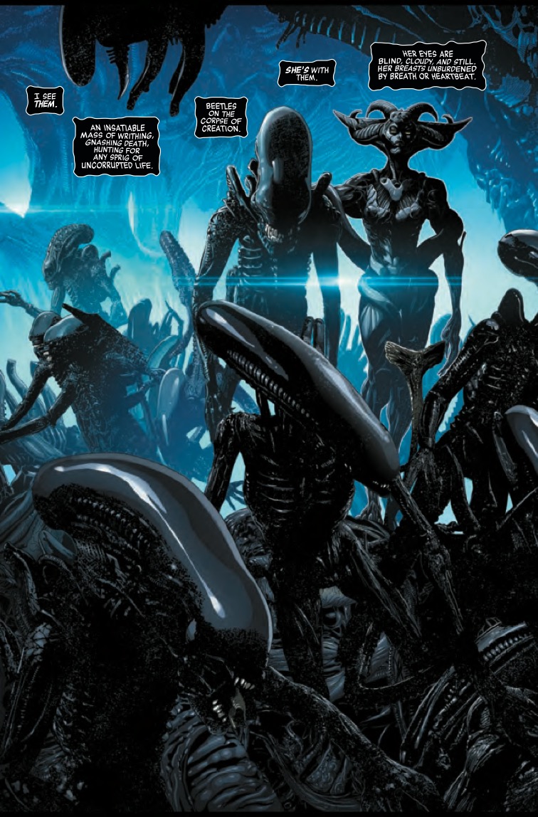 Marvel Comics Alien 1 preview