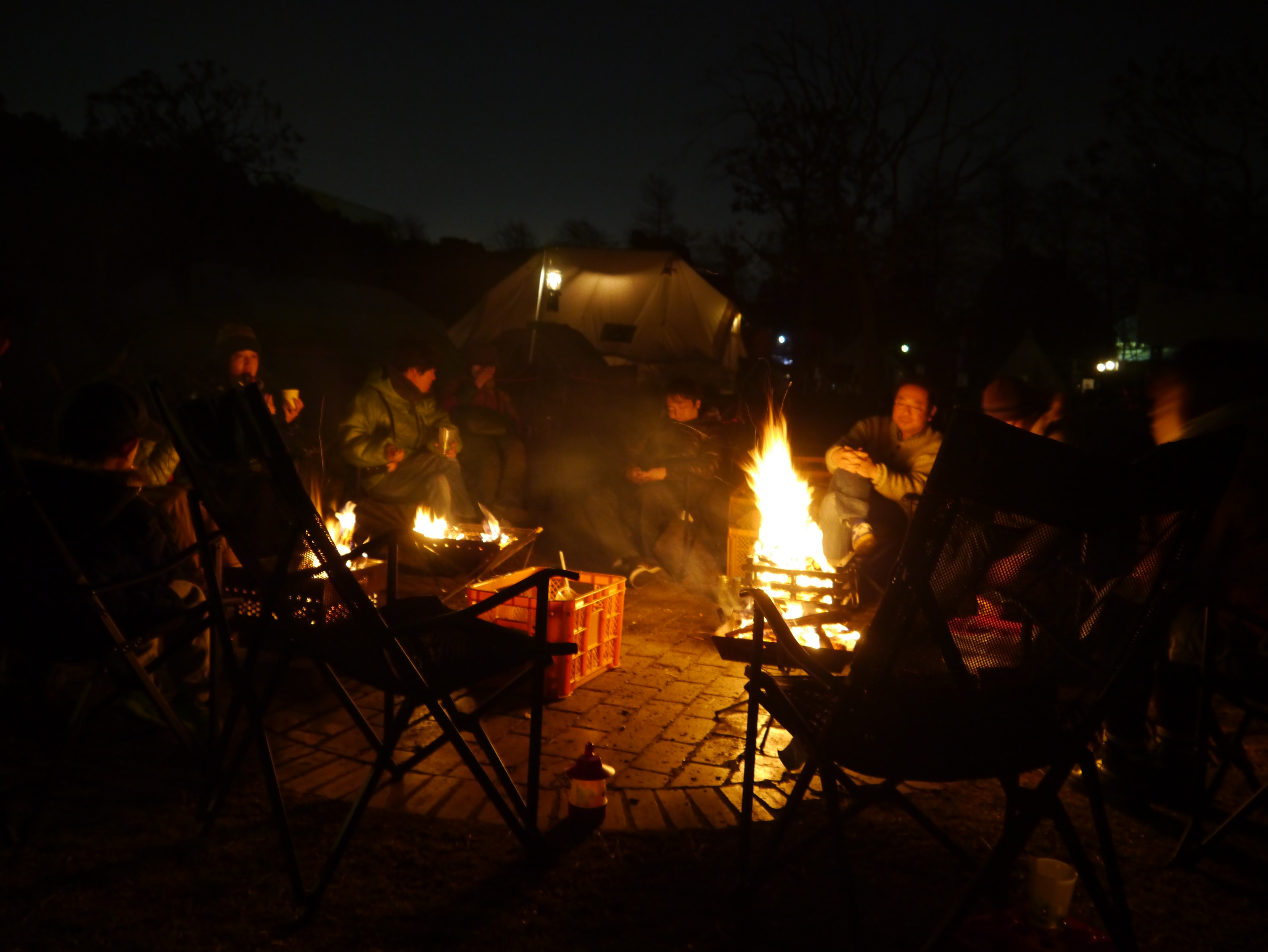 手ぶらでキャンプin焚火クラブ(若洲アウトドアセンター江東区立若洲公園キャンプ場)