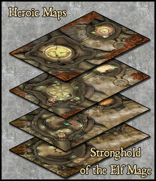 Heroic Maps Storeys Stronghold of the Elf Mage Heroic Maps