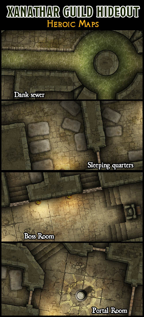Waterdeep Dragon Heist Xanathar Guild Hideout DM