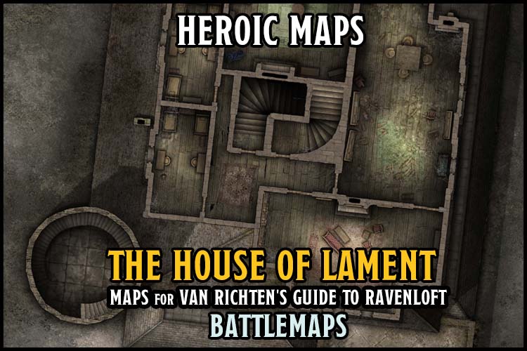 Van Richten's Guide to Ravenloft The House of Lament DM Resources Pack