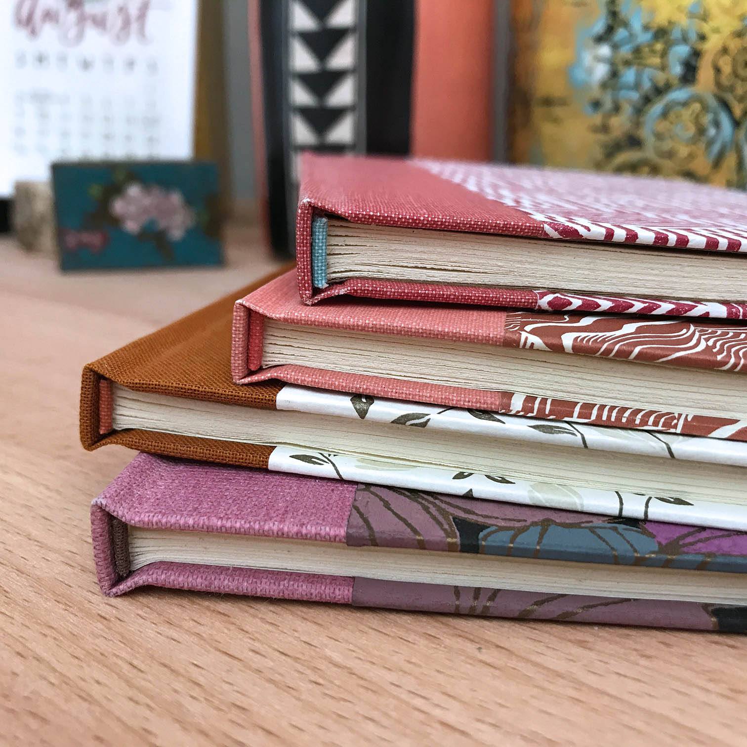 // Flatback Case Binding Herringbone Bindery
