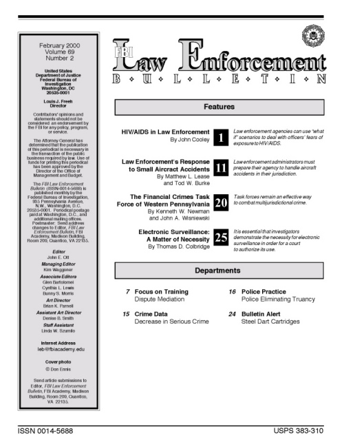 Febr 2000 FBI Law Enforcement Bulletin