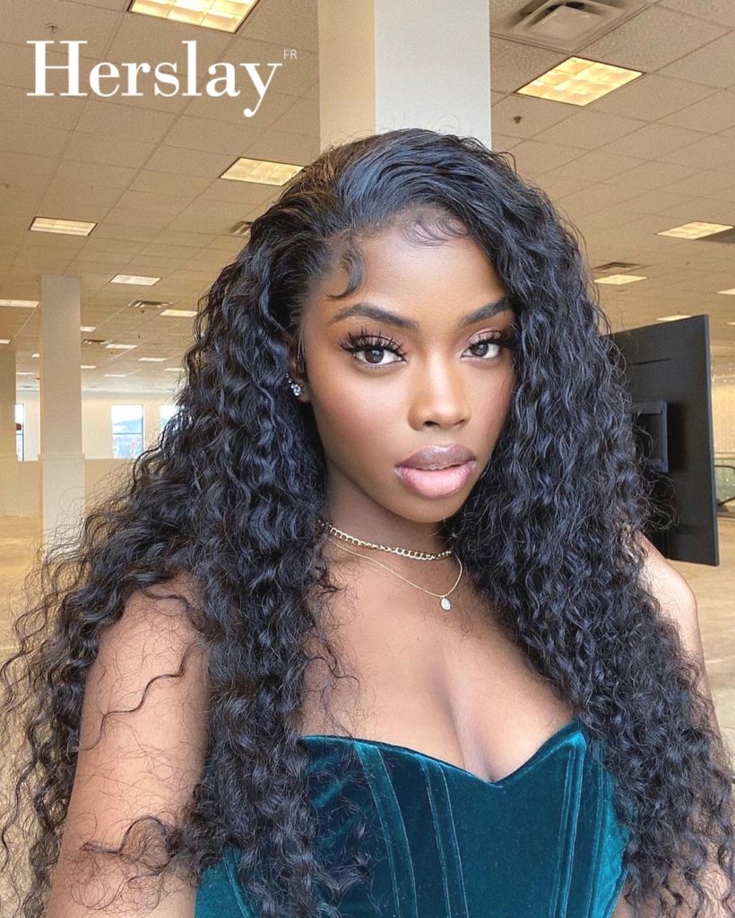 Tissage brésilien bouclé avec closure Herslay