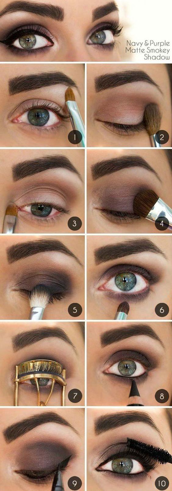 10 Step By Step Makeup Tutorials For Green Eyes Her