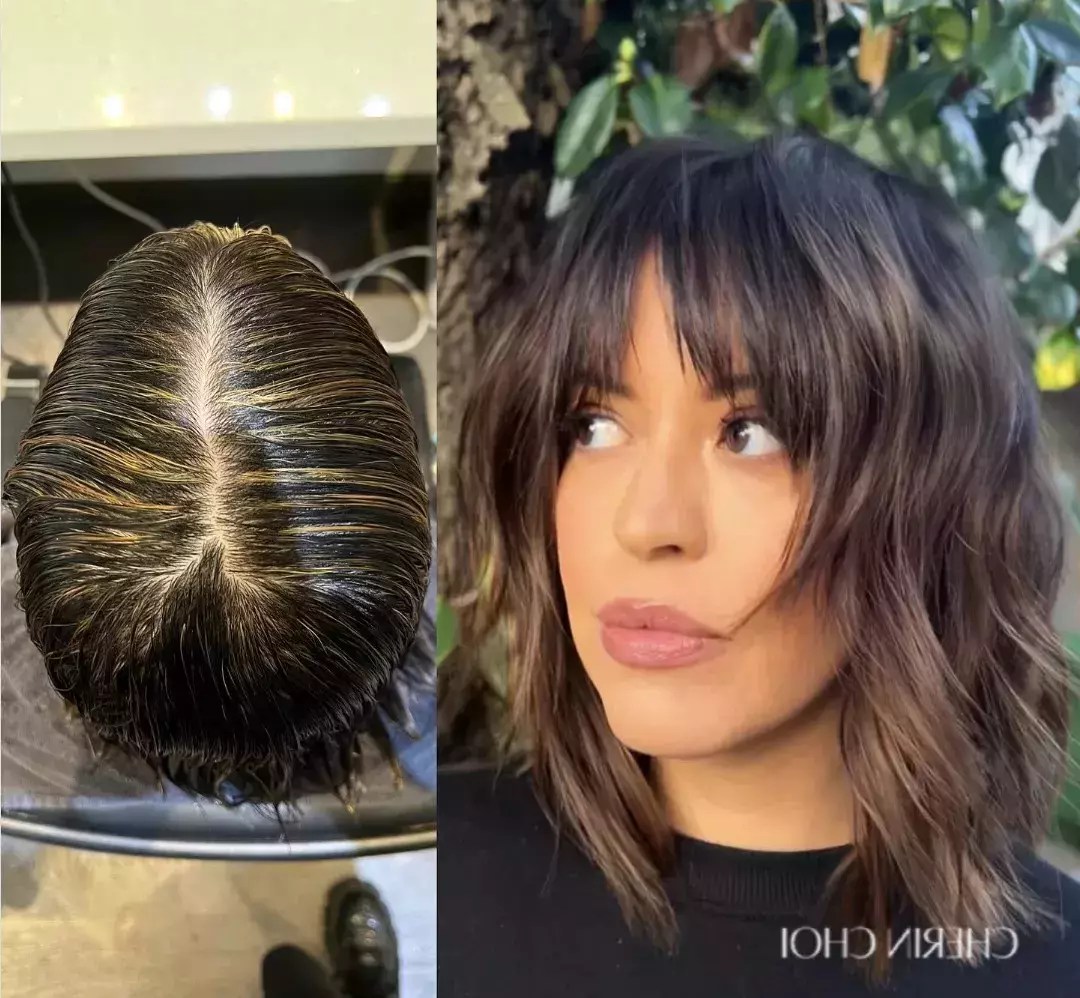 27 MustTry Layered ShoulderLength Hairstyles Before Going Short Her