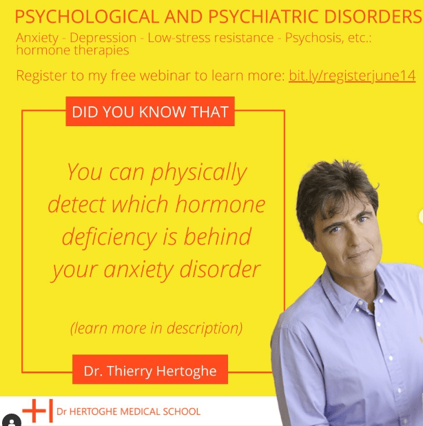 Hormone deficiency & Anxiety Hertoghe Clinic