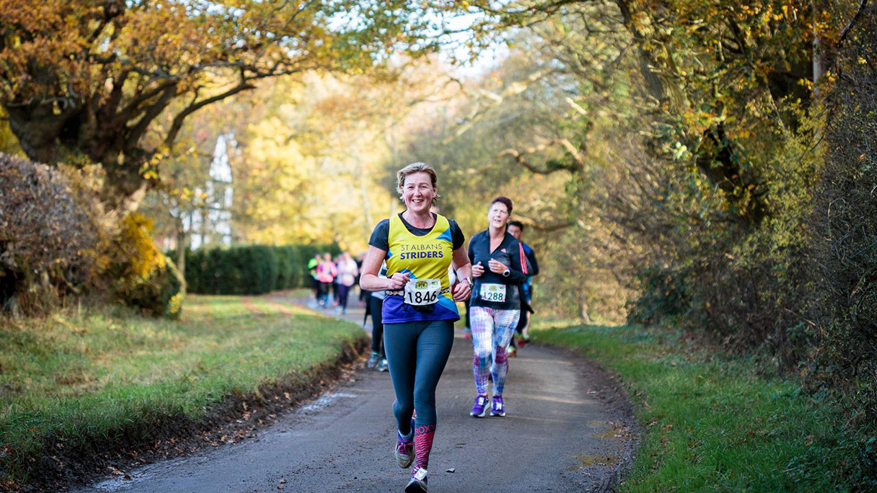 Hertfordshire Half Marathon at Knebworth House November 2021