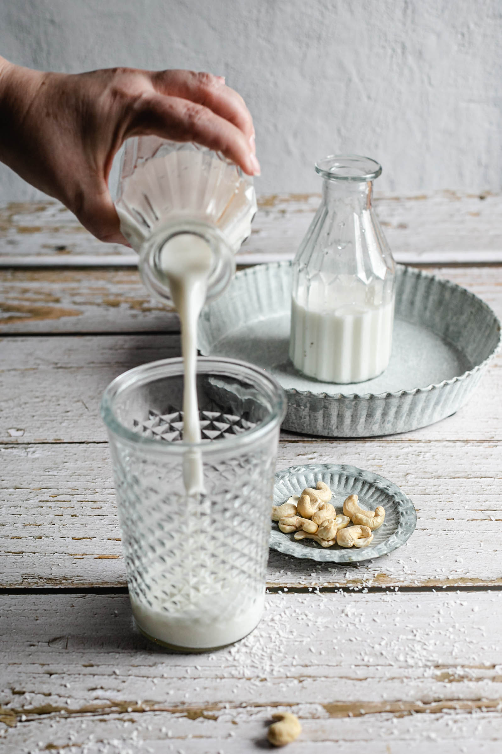 Vegane Milch selber zaubern CashewKokosMilch