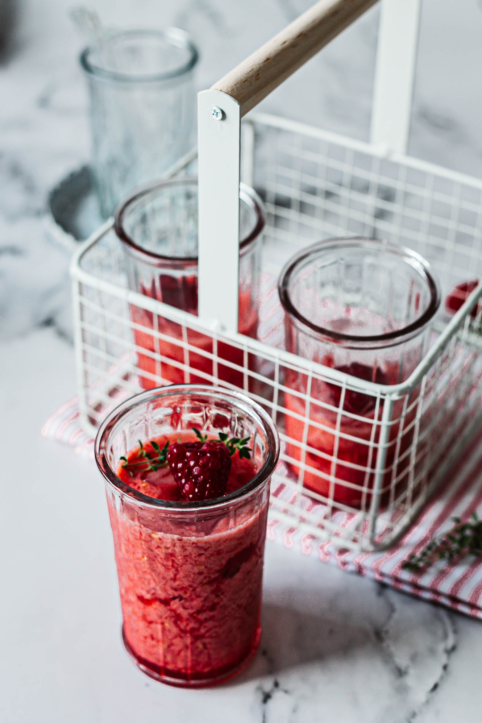 Himbeer Cocktail mit Wodka Rezept mit und ohne Thermomix®