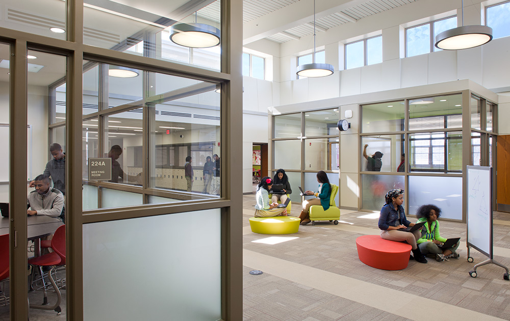 H.D. Woodson High School HESS Construction