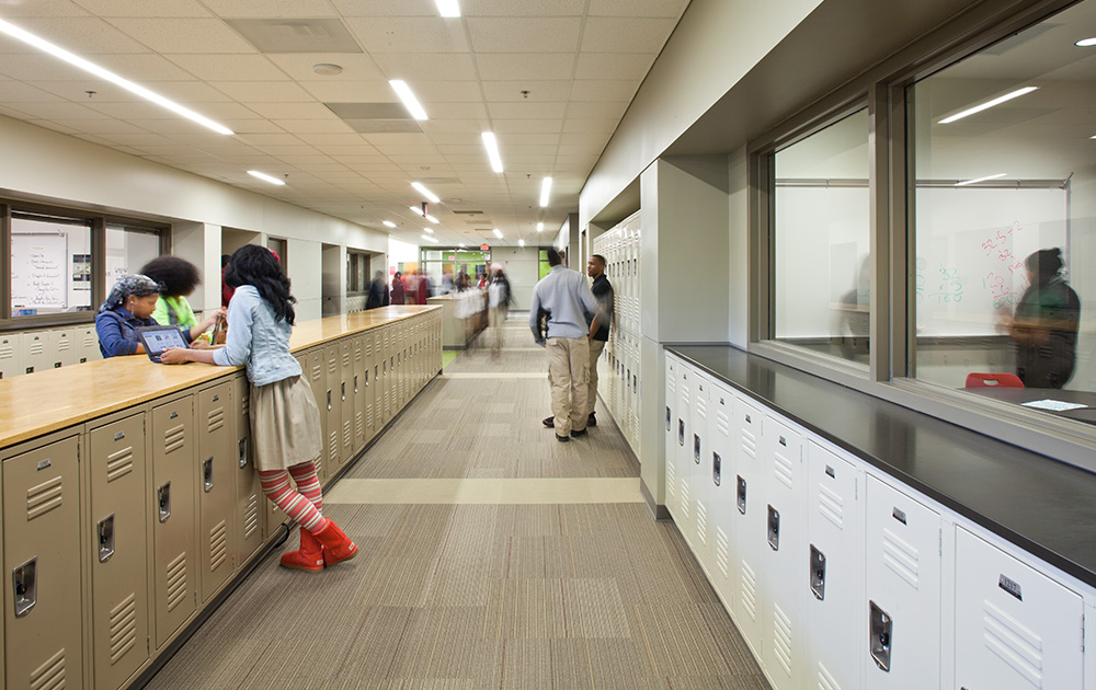 H.D. Woodson High School HESS Construction