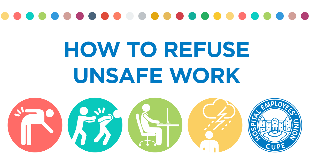 How to refuse unsafe work Hospital Employees' Union