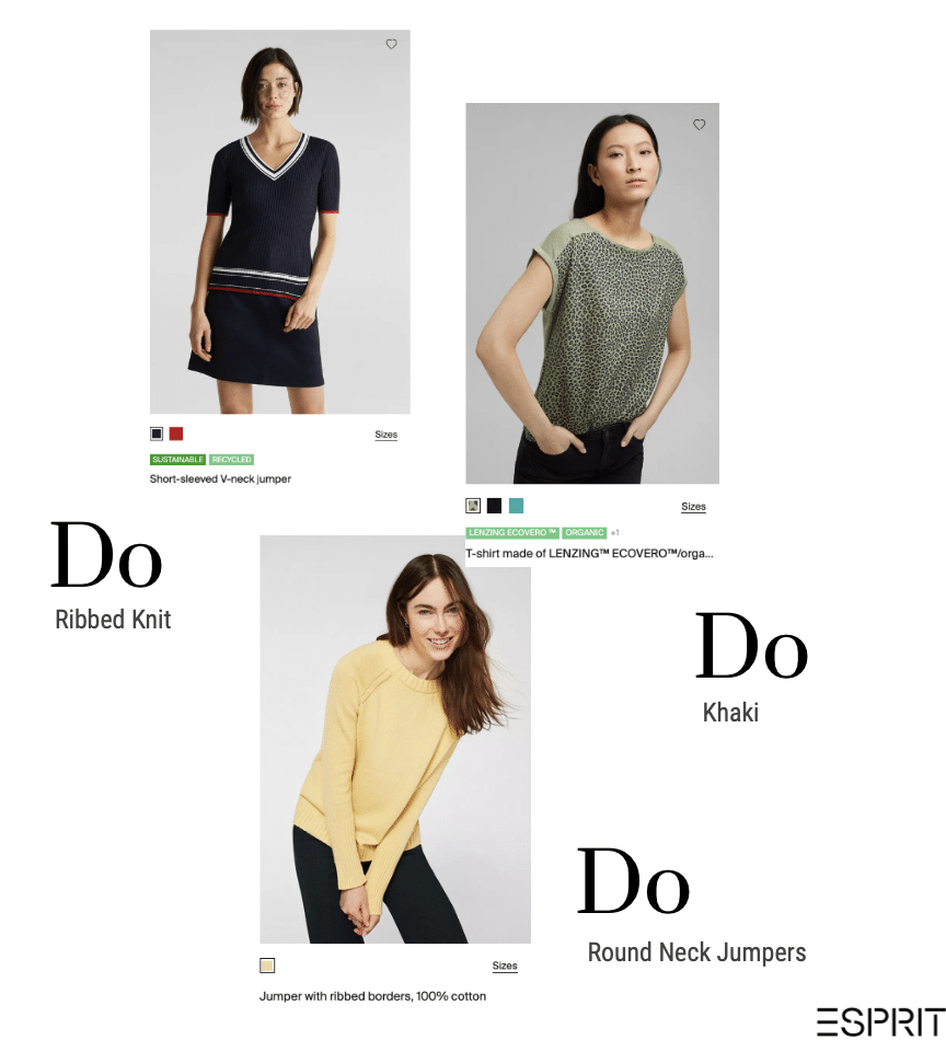 Forecasting trends in Europe and China Esprit’s Winter 2021 Collections