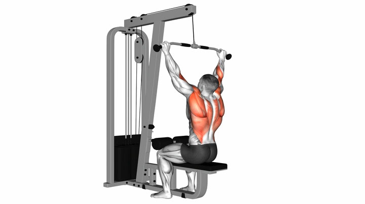 Lat Pulldown (Cable) How to Instructions, Proper Exercise Form and