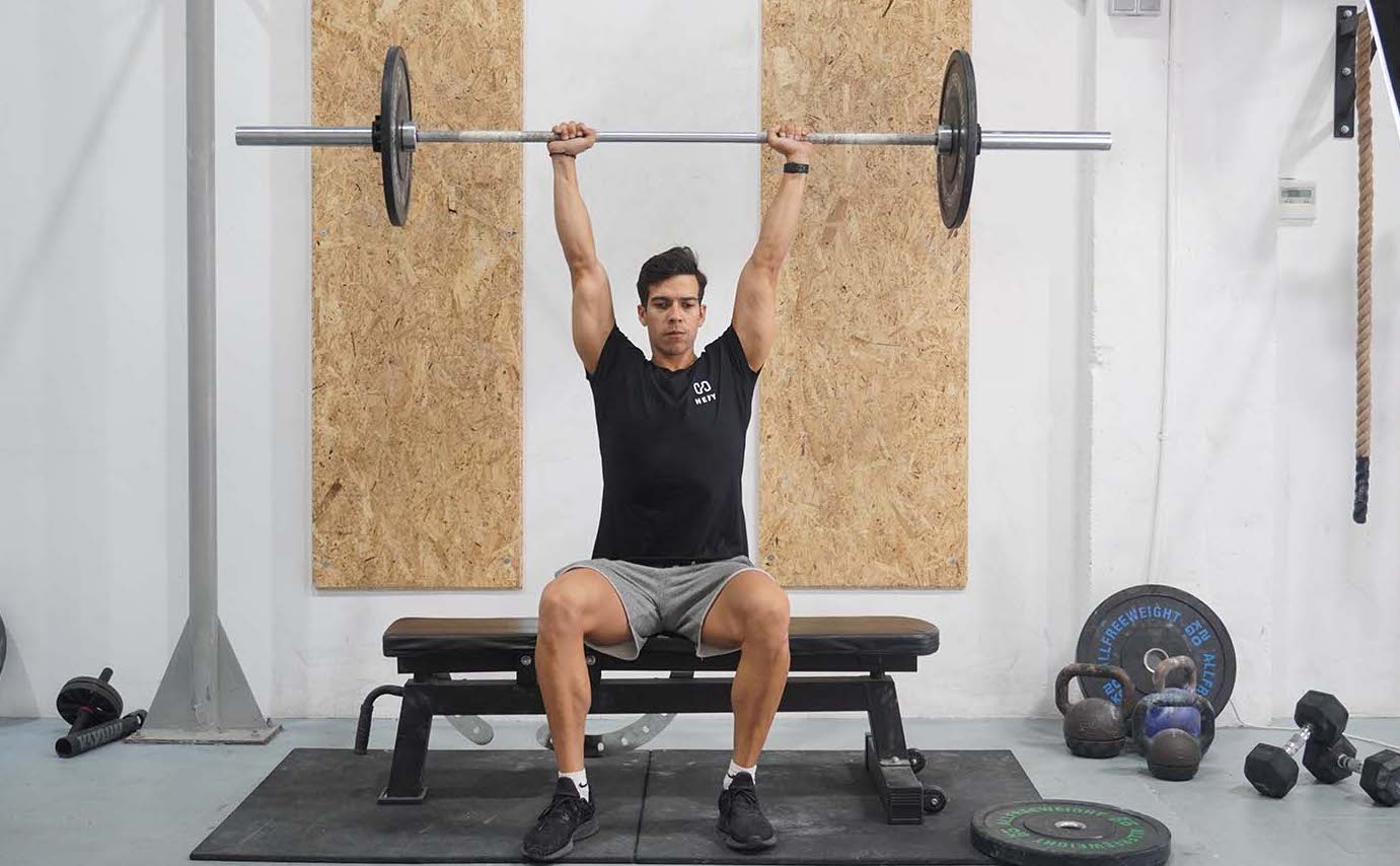 Standing Military Press (Barbell) How to Instructions, Proper