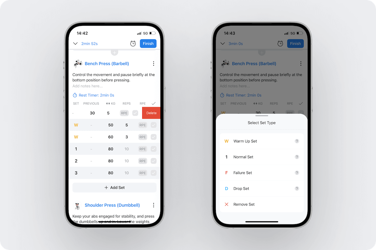 How to Use Our Warmup Sets Calculator Hevy App