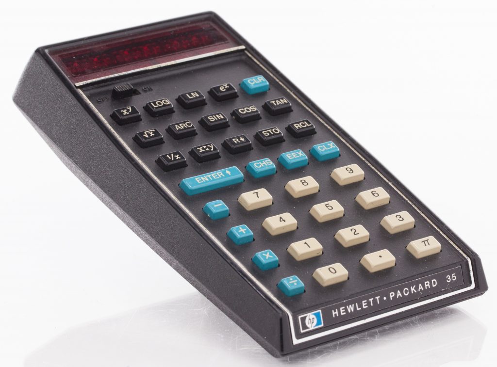 HP 35 The First Handheld Scientific Calculator HP History