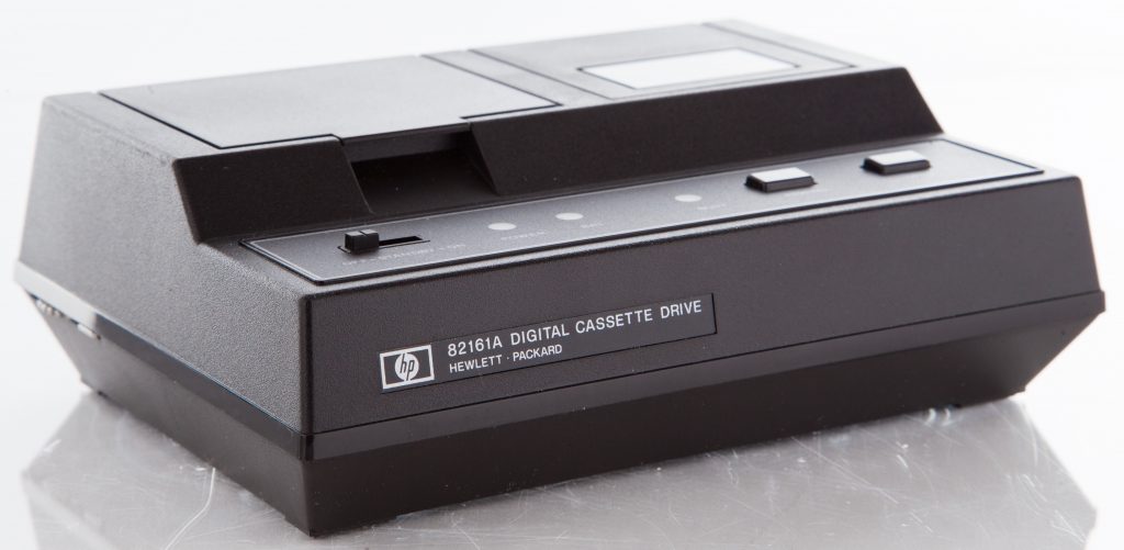 HP 82161 Digital Cassette Drive HewlettPackard History