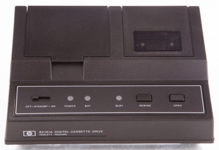 HP 82161 Digital Cassette Drive HewlettPackard History