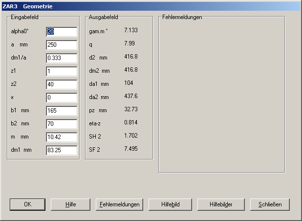 ZAR3 Schneckengetriebe