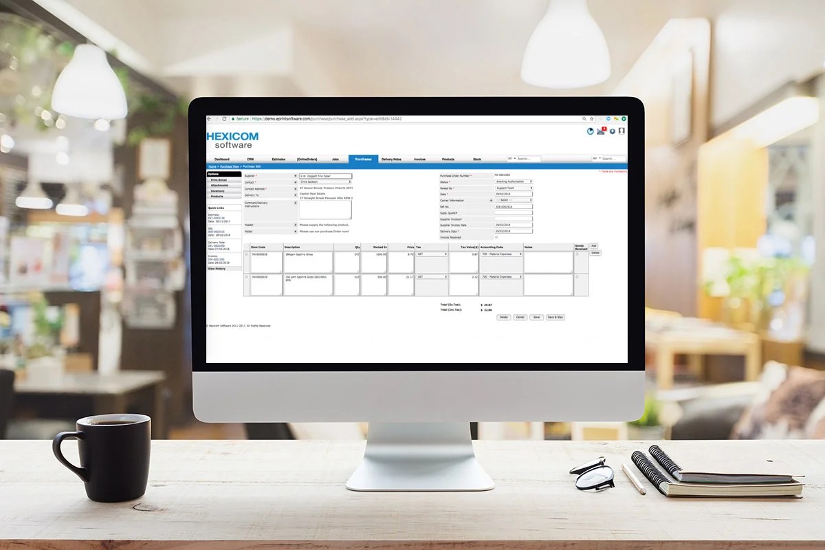 Print Broker Management Software Software