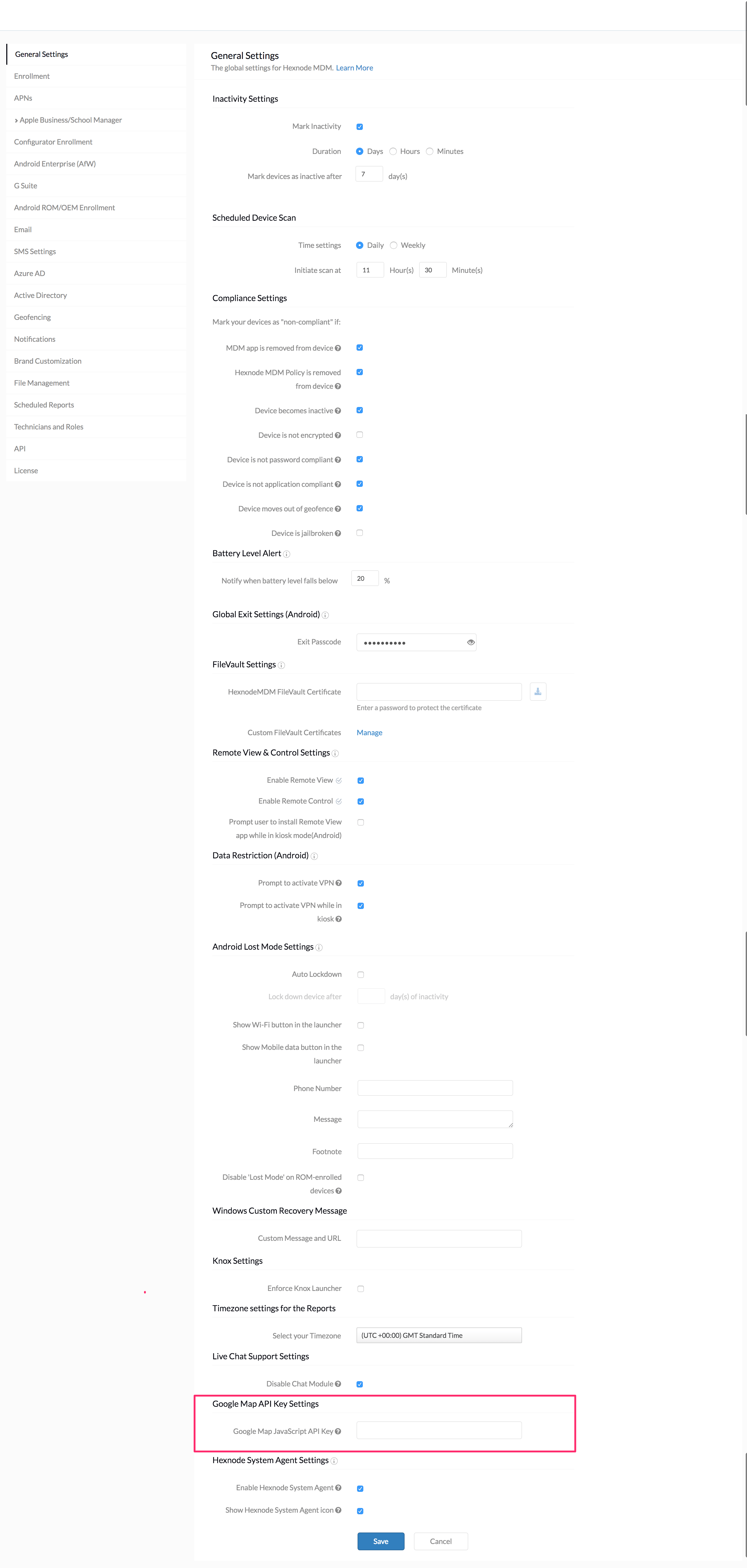 How to Integrate Google Maps API with Hexnode Hexnode Help Center