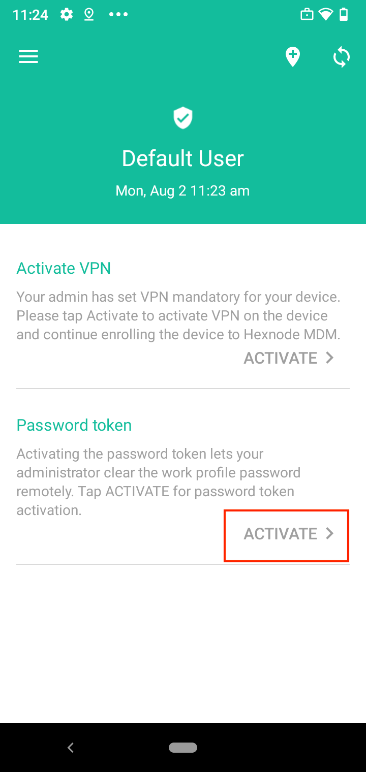 How to configure device passwords on Android devices remotely