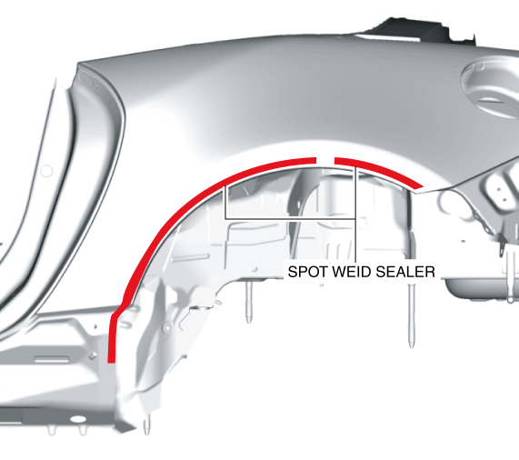 REAR FENDER PANEL INSTALLATION [PANEL REPLACEMENT] 2016 ND Shop Manual