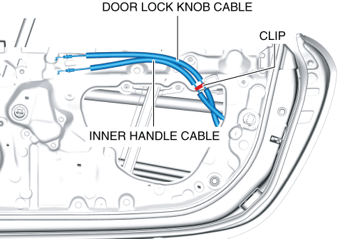 DOOR LATCH AND LOCK ACTUATOR REMOVAL/INSTALLATION | 2016 ND Shop Manual