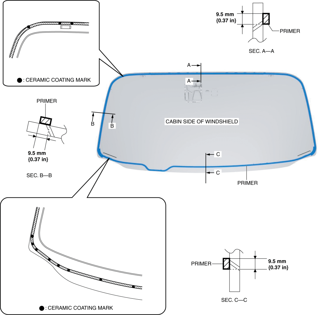WINDSHIELD INSTALLATION 2016 ND Shop Manual