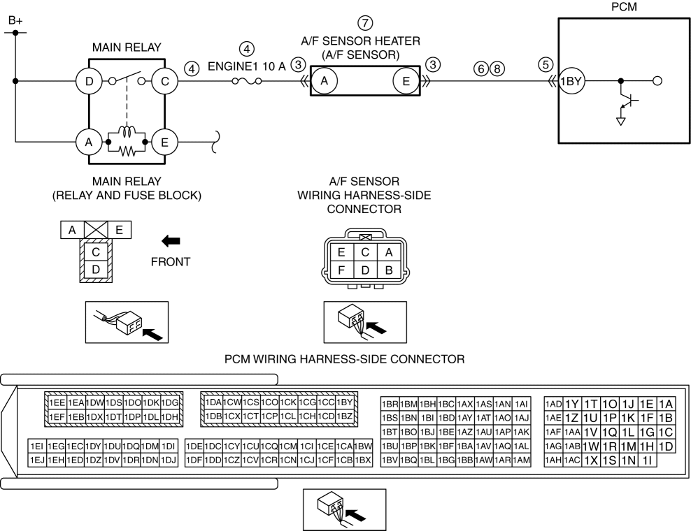 DTC P0053:00 [PCM (SKYACTIV-G 2.0)] | 2016 ND Shop Manual