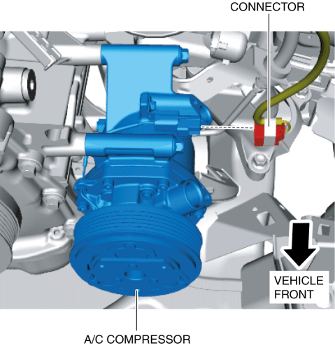 A/C COMPRESSOR REMOVAL/INSTALLATION | 2016 ND Shop Manual