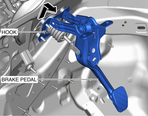 BRAKE PEDAL REMOVAL/INSTALLATION | 2016 ND Shop Manual