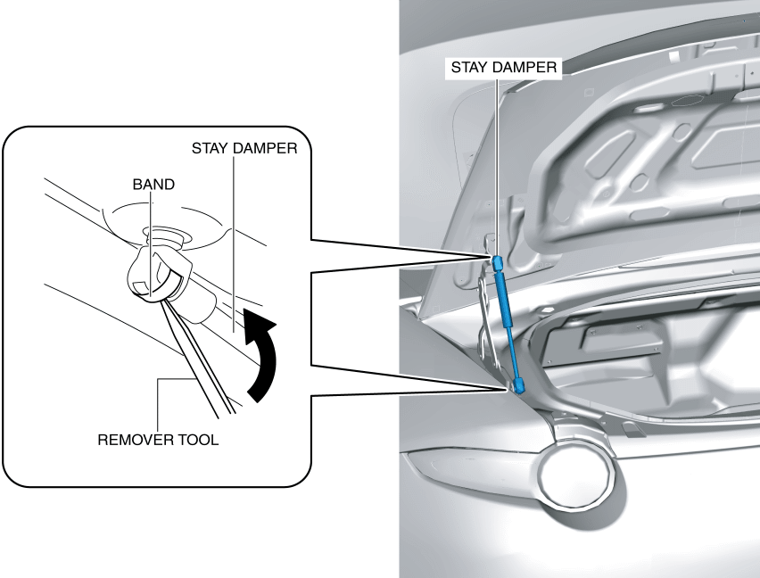 TRUNK LID REMOVAL/INSTALLATION 2016 ND Shop Manual