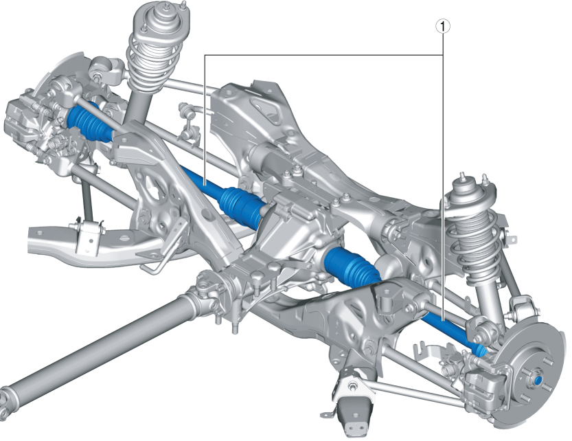 REAR DRIVE SHAFT LOCATION INDEX 2016 ND Shop Manual