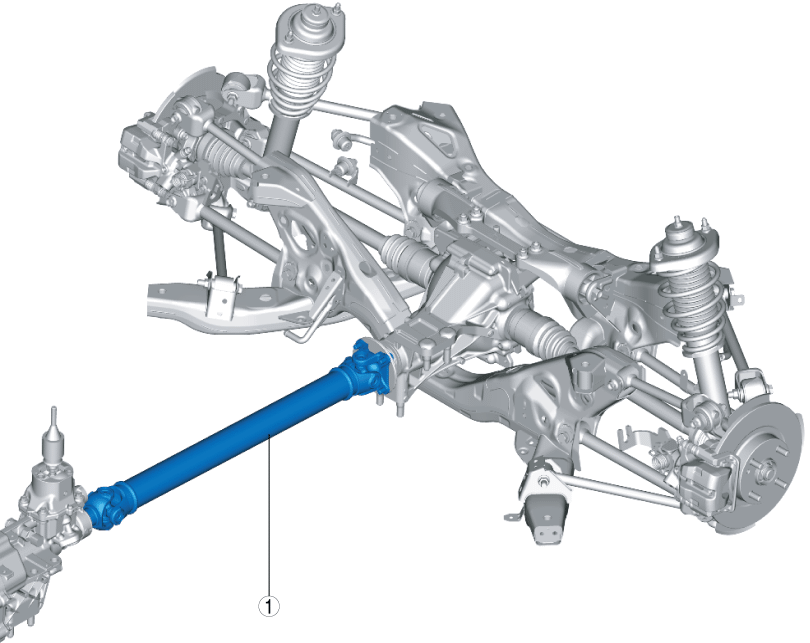 PROPELLER SHAFT LOCATION INDEX 2016 ND Shop Manual