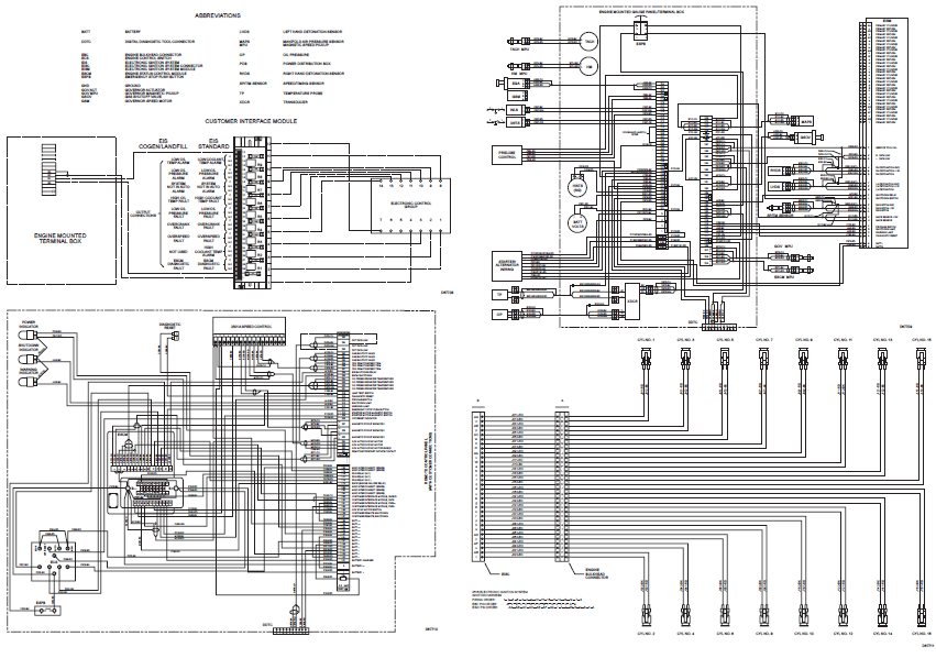Cat G3500 Engine Electrical System Schematic Manual - PDF DOWNLOAD