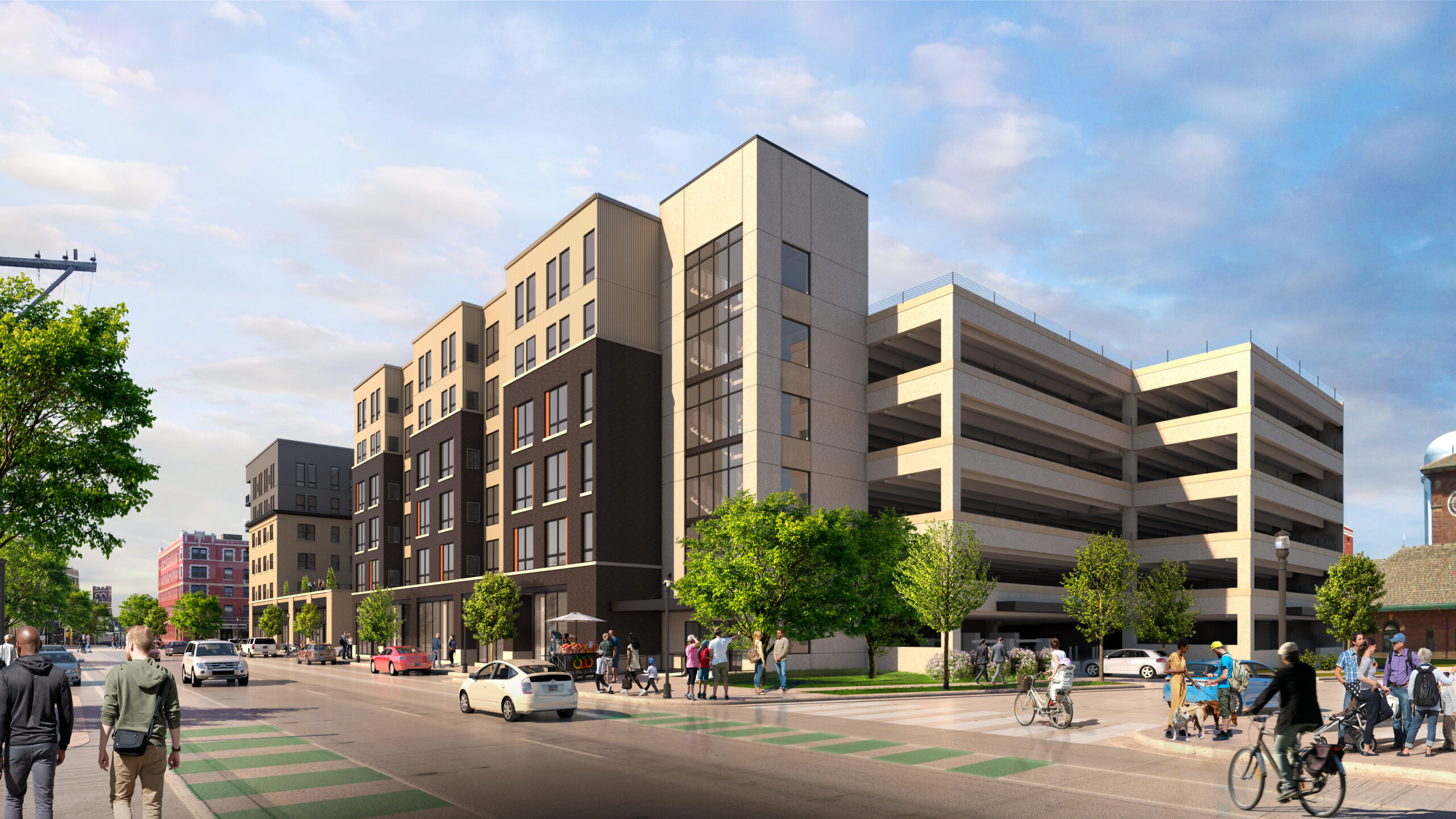 Deep Foundation Mercantile Retail and Parking Ramp Heyer Engineering