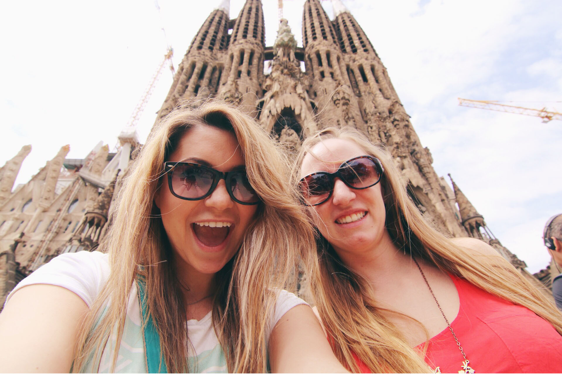 Up and Down the Sagrada Familia in Spain